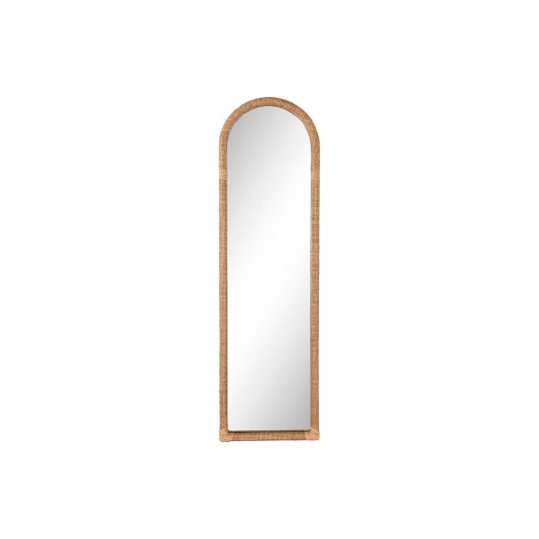 Wall mirror Home ESPRIT Natural Scandi 48,5 x 4,5 x 170 cm Cheap