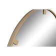 Wall mirror Home ESPRIT Golden 122 x 4 x 122 cm Discount