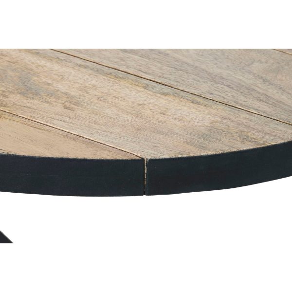 Centre Table DKD Home Decor Natural Metal Mango wood 130 x 70 x 45 cm Online Hot Sale