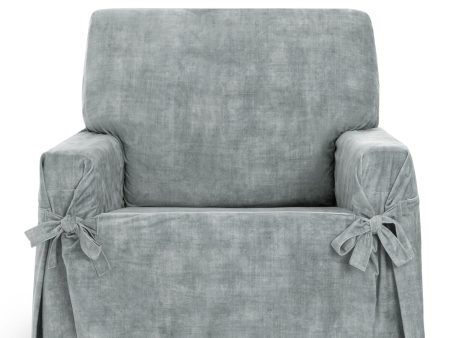 Armchair slipcovers Eysa TURIN Pearl Gray 100 x 110 x 120 cm Online now