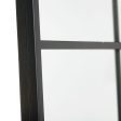 Wall mirror Black Window 90 x 3 x 180 cm For Discount