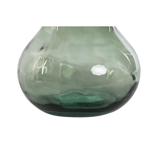 Vase Home ESPRIT Green Recycled glass 26,5 x 26,5 x 75 cm Sale