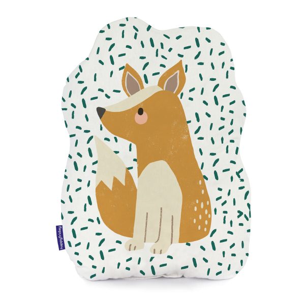 Cushion HappyFriday Moshi Moshi Multicolour Fox 40 x 30 cm Online