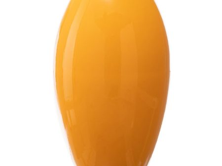 Vase 21,5 x 21,5 x 36 cm Ceramic Yellow Online