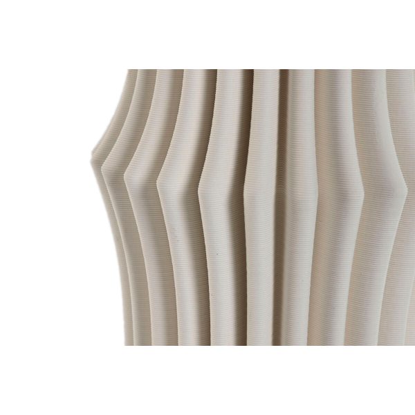 Vase Home ESPRIT White Stoneware Modern 15 x 15 x 22,5 cm Fashion