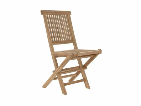 Garden chair DKD Home Decor Brown 57 x 47 x 90 cm Teak (57 x 47 x 90 cm) Sale