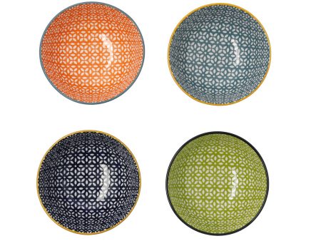 Bowl Quid Pippa Multicolour Ceramic (24 Units) (Pack 24x) Fashion