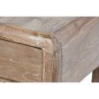 Console Home ESPRIT Teak Recycled Wood 121 x 35 x 88 cm (3 Pieces) Online Hot Sale