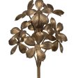 Candleholder Golden Iron 15 x 15 x 50 cm on Sale