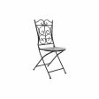 Garden chair DKD Home Decor Black Ceramic Multicolour Ironwork (39 x 50 x 93 cm) Cheap