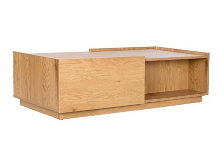 Centre Table Home ESPRIT oak wood MDF Wood 120 x 60 x 35 cm For Sale