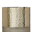 Vase Golden 13 x 13 x 13 cm Aluminium For Discount