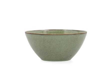 Bowl Bidasoa Ikonic Ceramic Green (15,8 x 15 x 7 cm) (Pack 6x) Online