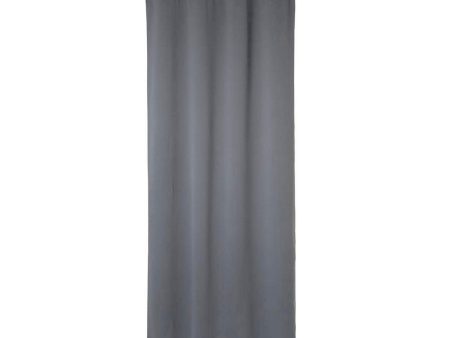 Curtains Atmosphera Opaque Grey Polyester 2 Units (135 x 240 cm) Online now