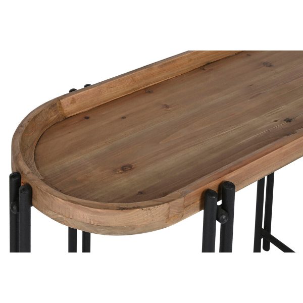 Console Home ESPRIT Wood Metal 115 x 40 x 75 cm Discount