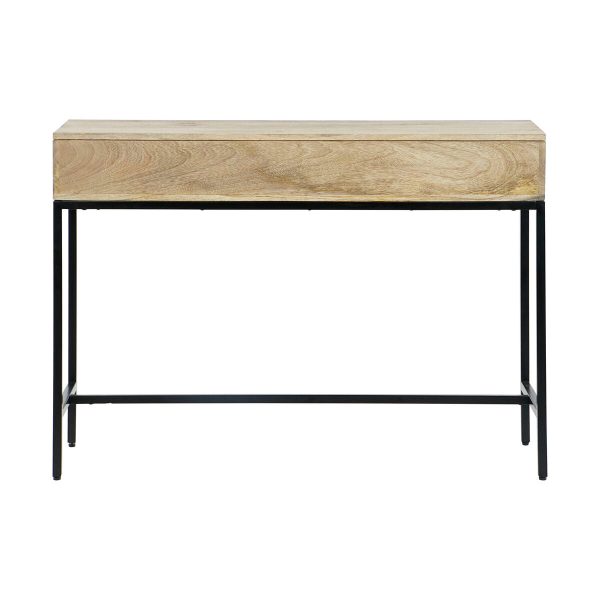 Console DKD Home Decor Metal Mango wood 108 x 38 x 76 cm Fashion