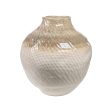 Vase Romimex Beige Porcelain 36 x 39 x 37 cm Sale