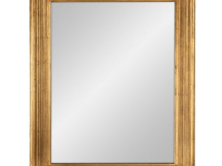 Wall mirror Golden 78 x 98 cm 78 x 12 x 98 cm Discount