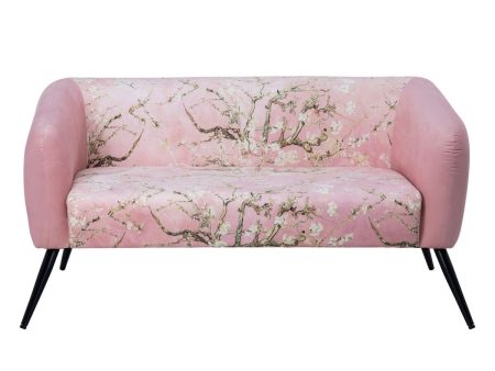 Garden sofa Velvet 140 x 71 x 71 cm For Sale