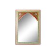 Console DKD Home Decor Multicolour Mango wood Mirror 117 x 40 x 76 cm For Sale