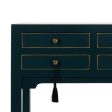 Console Blue Fir wood MDF Wood 63 x 26 x 85 cm Online Hot Sale