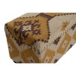 Chest Home ESPRIT Beige Mustard Cotton 120 x 40 x 45 cm Online Hot Sale