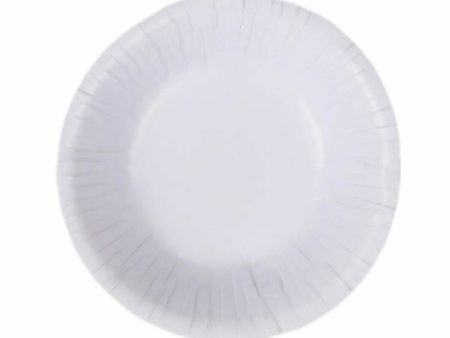 Plate set Algon Disposable White Cardboard 450 ml (24 Units) Supply