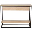 Console Alexandra House Living Brown Metal 100 x 75 x 35 cm Cheap