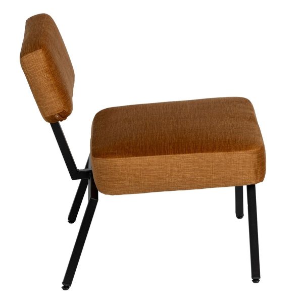 Chair Black Mustard 58 x 59 x 71 cm Supply