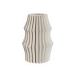 Vase Home ESPRIT White Stoneware Modern 15 x 15 x 22,5 cm Fashion