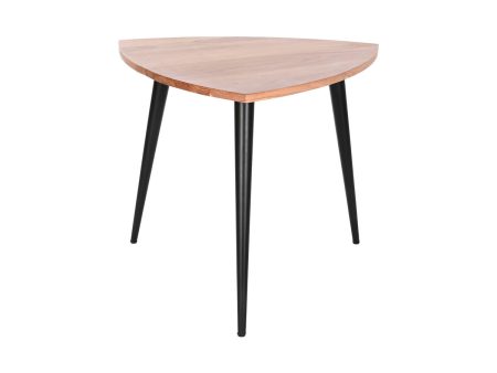 Centre Table DKD Home Decor Metal Acacia 90 x 90 x 76 cm For Sale