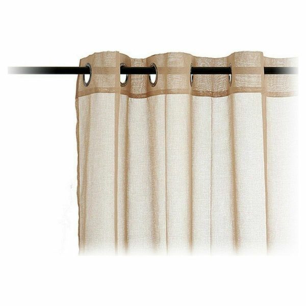 Curtains 140 x 260 cm Beige (6 Units) For Sale