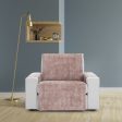 Armchair slipcovers Eysa TURIN Pink 100 x 110 x 55 cm Online now