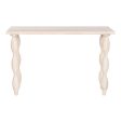 Console Home ESPRIT White Mango wood 120 x 40 x 76 cm on Sale