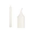 Candle Set Acorde 126-A-AR White 2 x 2 x 20 cm (12 Units) Fashion