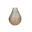 Vase Romimex Grey Amber Glass 20 x 26 x 20 cm For Discount