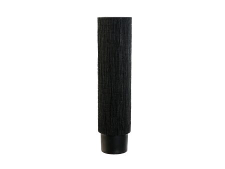 Vase Home ESPRIT Black Resin Colonial 12 x 12 x 47,5 cm on Sale