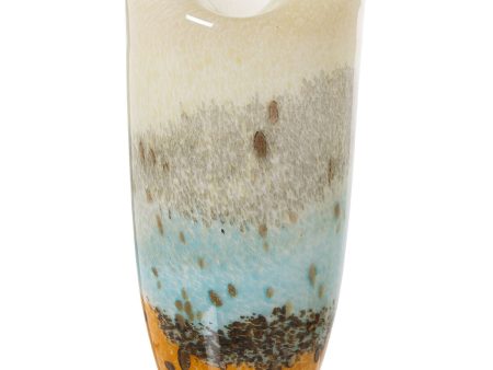 Vase Alexandra House Living Crystal 17 x 17 x 34 cm Online Sale