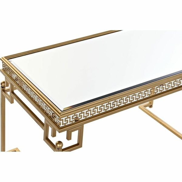 Centre Table DKD Home Decor Mirror Metal Aluminium 85 x 44 x 48 cm on Sale