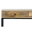 Console DKD Home Decor Metal Mango wood 108 x 38 x 76 cm Fashion