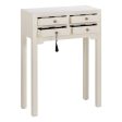 Console White Fir wood MDF Wood 63 x 26 x 85 cm Online Sale