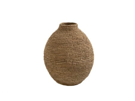 Vase Alexandra House Living Natural Natural Fibre 36 x 49 x 36 cm For Cheap