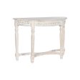 Console Home ESPRIT White Mango wood 114,3 x 38,1 x 82 cm Sale