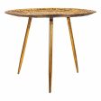 Centre Table Alexandra House Living Golden Iron 54 x 40 x 54 cm Supply