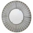 Wall mirror Alexandra House Living Golden 5 x 80 x 80 cm Circle Sale