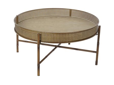 Centre Table DKD Home Decor Metal 80 x 80 x 38 cm Online