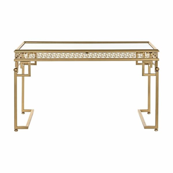 Centre Table DKD Home Decor Mirror Metal Aluminium 85 x 44 x 48 cm on Sale