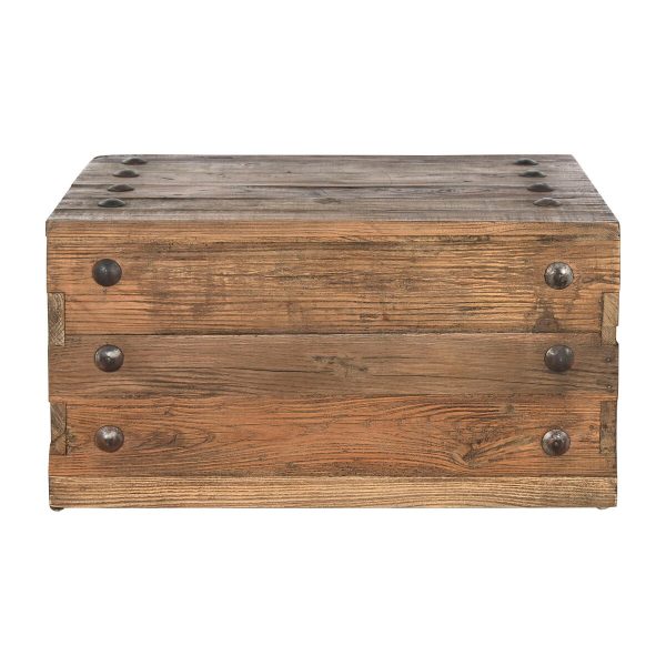 Centre Table DKD Home Decor Pinewood Recycled Wood 78 x 59 x 41 cm Sale