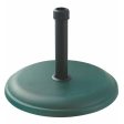 Base for beach umbrella 45 x 45 x 5 cm Cement Green Online now