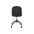 Chair DKD Home Decor Black Dark grey 47,5 x 57,5 x 83 cm Online